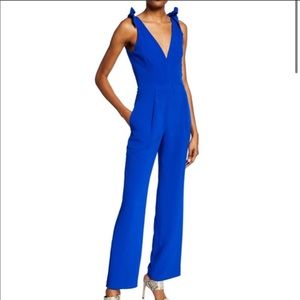 Dress the Population Blue Jumpsuit